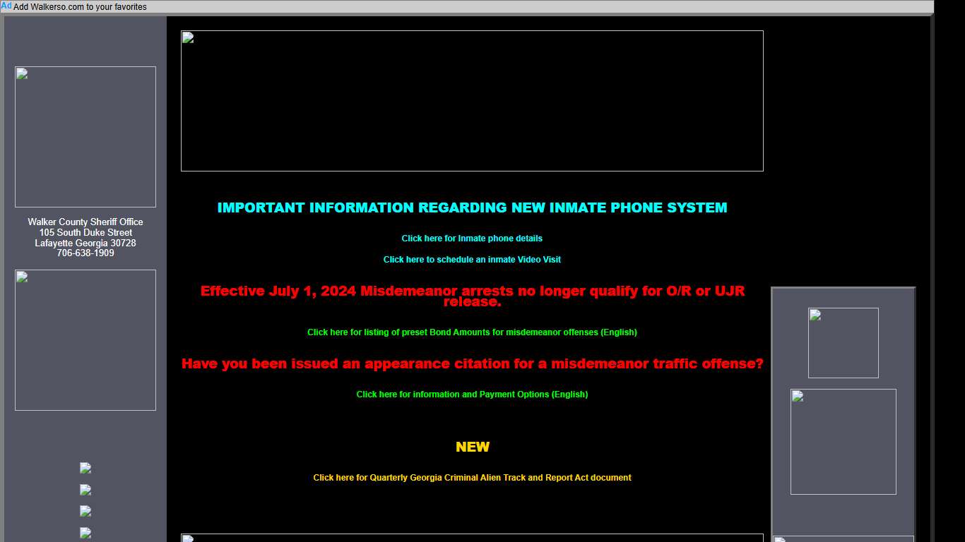 Walker County Sheriff